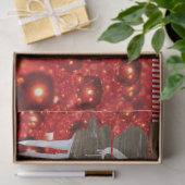 クリスマスティッシュペーパー、メリークリスマス 薄葉紙 (ギフト)