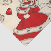 クリスマスティッシュペーパー、ヴィンテージクリスマス、子猫 薄葉紙 (詳細)