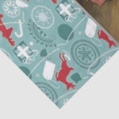 クリスマスティッシュペーパー、ヴィンテージサンタ 薄葉紙 (詳細)