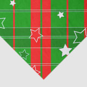 クリスマスティッシュペーパー/星とストライプ 薄葉紙 (詳細)