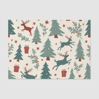 クリスマスティッシュペーパー 薄葉紙