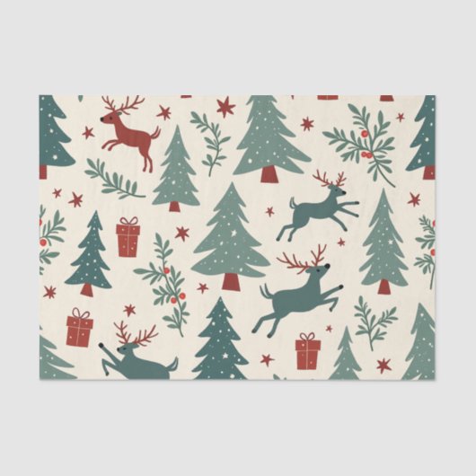 クリスマスティッシュペーパー 薄葉紙 (正面)
