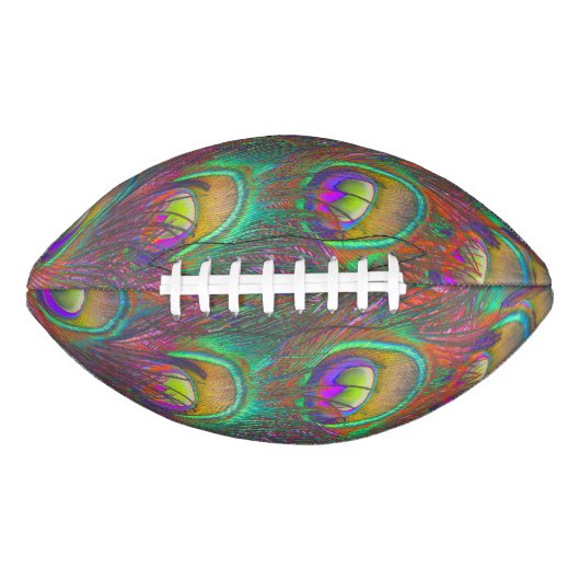 クリスマスティンセルピーコックの羽根 アメリカンフットボール (正面)