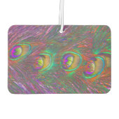 クリスマスティンセルピーコックの羽根 カーエアーフレッシュナー (裏面)