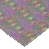 クリスマスティンセルピーコックの羽根 テーブルクロス (アングル)