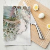 クリスマスティータオル キッチンタオル (四つ折り)