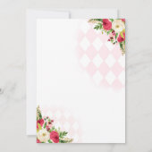 クリスマスティーバースデーパーティータイムフォーティーパーティー 招待状 (裏面)