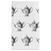 クリスマスティーパーティーティーポット スモールペーパーバッグ (裏面)