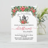 クリスマスティーパーティーホリデーティーパーティー シーズンカード (スタンド正面)