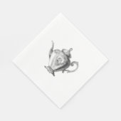 クリスマスティーパーティー スタンダードランチョンナプキン (角)