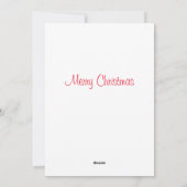 クリスマスティーパーティー&ドローマウスのティーカップ シーズンカード (裏面)