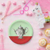 クリスマスティーパーティー ペーパープレート (パーティー)