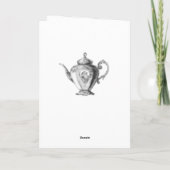 クリスマスティー招待状 シーズンカード (裏面)