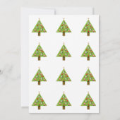 クリスマスティー招待状 招待状 (裏面)