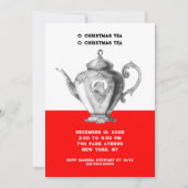 クリスマスティー招待状 招待状 (正面)