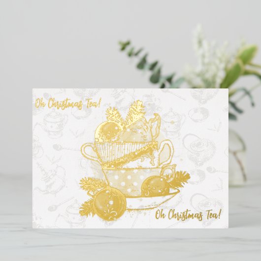 クリスマスティー！　クリスマスティー！ 箔シーズンカード (立ち正面)