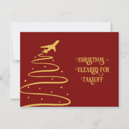 クリスマステイクオフカード ポストカード