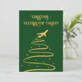 クリスマステイクオフカード 招待状 (スタンド正面)