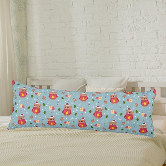 クリスマステディは冬の時間を居心地よく過ごす ボディピロー