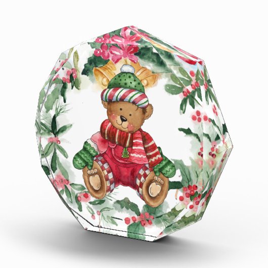 クリスマステディベアのフォトブロック フォトブロック (右)