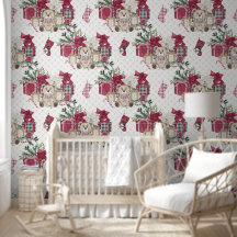 クリスマステディベアーズストッキングプレゼント子供部屋