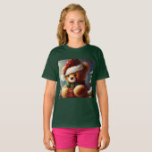 クリスマステディベア2 Tシャツ (正面フル)