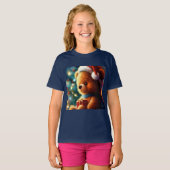 クリスマステディベア3 Tシャツ (正面フル)