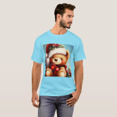 クリスマステディベア4 Tシャツ (正面フル)
