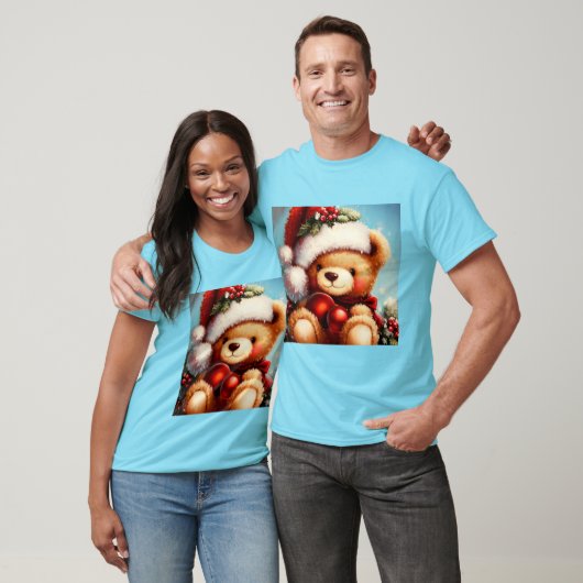 クリスマステディベア4 Tシャツ (ユニセックス)