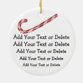 クリスマステディベア セラミックオーナメント (裏面)