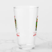 クリスマステディベア タンブラーグラス (左)