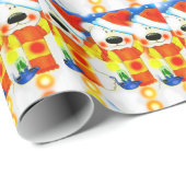 クリスマステディ ラッピングペーパー (ロールコーナー)