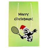 クリスマステニスクッカ抱き枕 ミディアムペーパーバッグ (裏面)