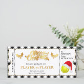 クリスマステニスチケット、サプライズギフト券 (スタンド正面)