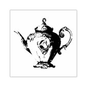 クリスマステビクトリアンーポット ラバースタンプ (インプリント)