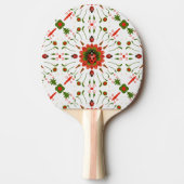 クリスマステントウムシ 卓球ラケット (正面)