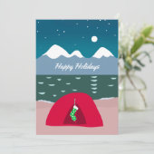 クリスマステントキャンパー シーズンカード (スタンド正面)