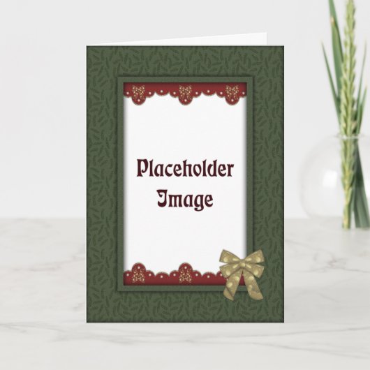 クリスマステンプレート シーズンカード (正面)