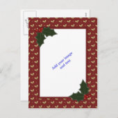 クリスマステンプレート シーズンポストカード (正面/裏面)