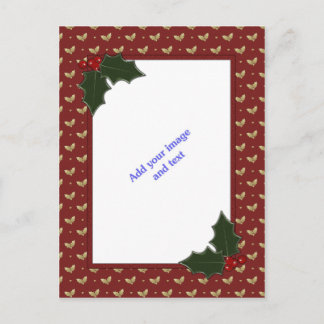 クリスマステンプレート シーズンポストカード