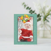 クリスマステンプレート（鐘あり） シーズンポストカード (スタンド正面)