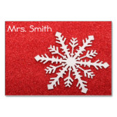 クリスマステーブルカード テーブルナンバー (裏面)