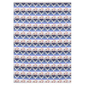 クリスマステーブルクロスメリー、クリスマスエンジェル子猫 テーブルクロス (正面)