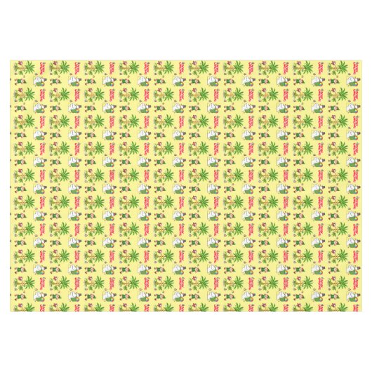 クリスマステーブルクロス夏ビーチサンタ テーブルクロス (正面(横))