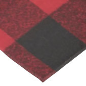 クリスマステーブルクロス赤い格子縞ブラックベア テーブルクロス (アングル)