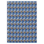 クリスマステーブルクロス、クリスマスエンジェル テーブルクロス (正面)