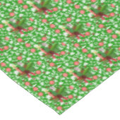 クリスマステーブルクロス、クリスマスキャンドル テーブルクロス (アングル)