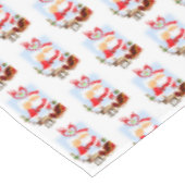 クリスマステーブルクロス、サンタ テーブルクロス (アングル)