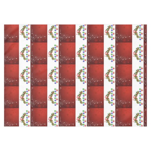 クリスマステーブルクロス テーブルクロス (正面(横))