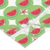 クリスマステーブルクロス、パイナップルホワイトボウ テーブルクロス (アングル)